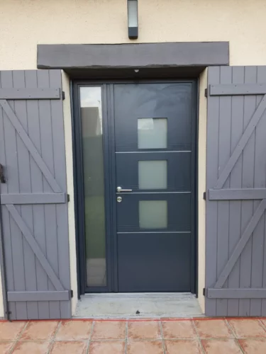 porte d'entrée dieppe menuiserie