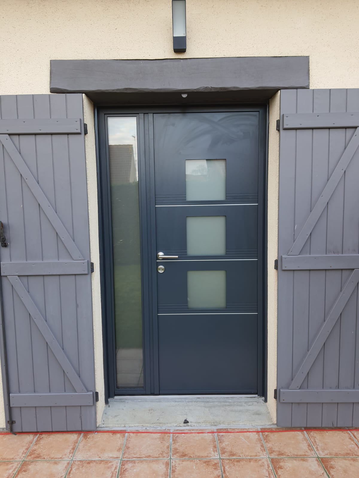 porte d'entrée dieppe menuiserie