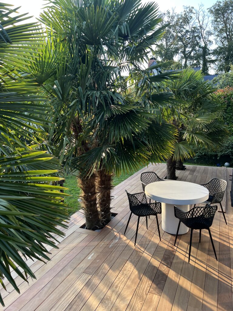Le rendu de la terrasse