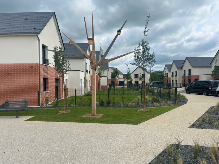 Construction de 64 logements à Arques-la-Bataille : fenêtres PVC et volets roulants pour un projet d’envergure