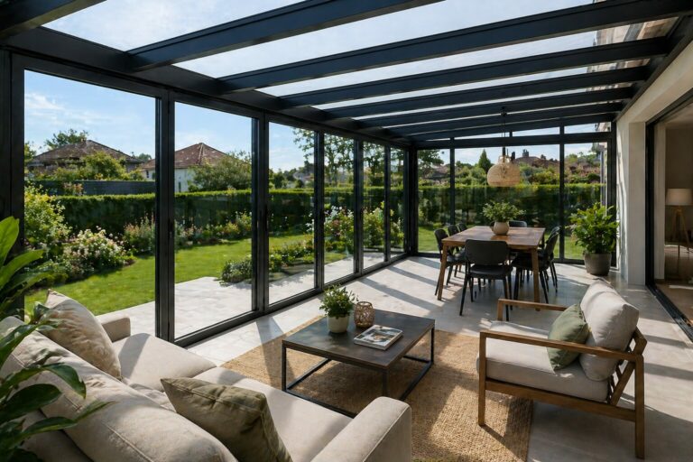 Veranda vue intérieure