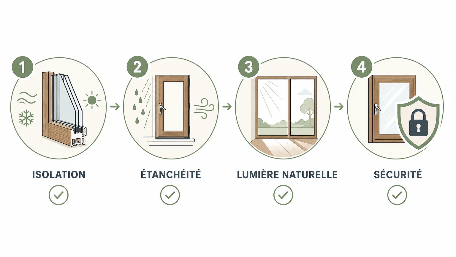 Critères de choix d’une menuiserie extérieure pour maison à ossature bois