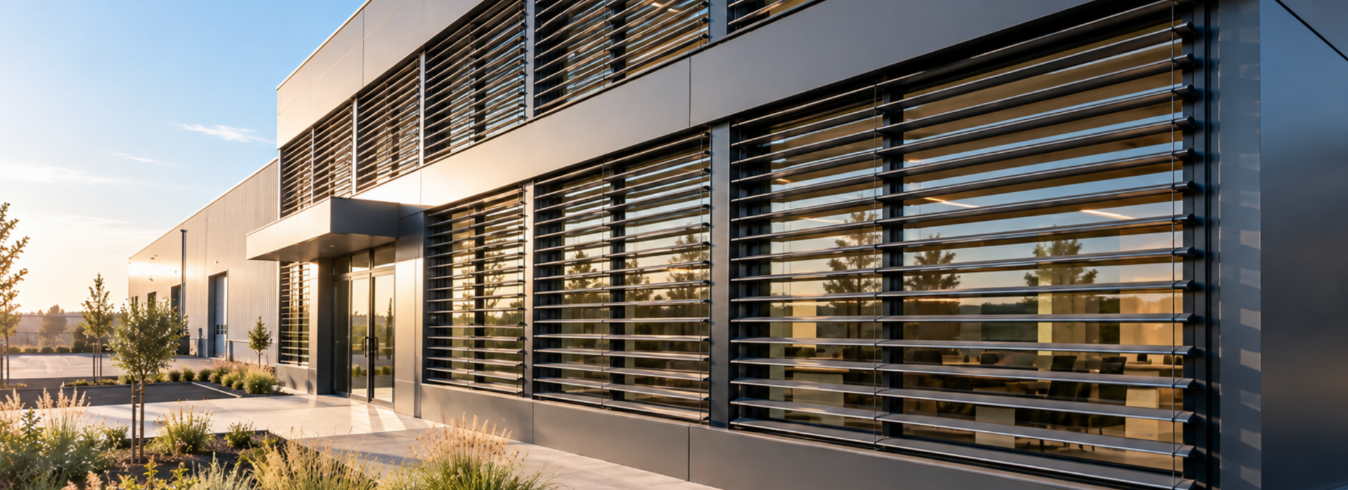 Brise soleil métallique