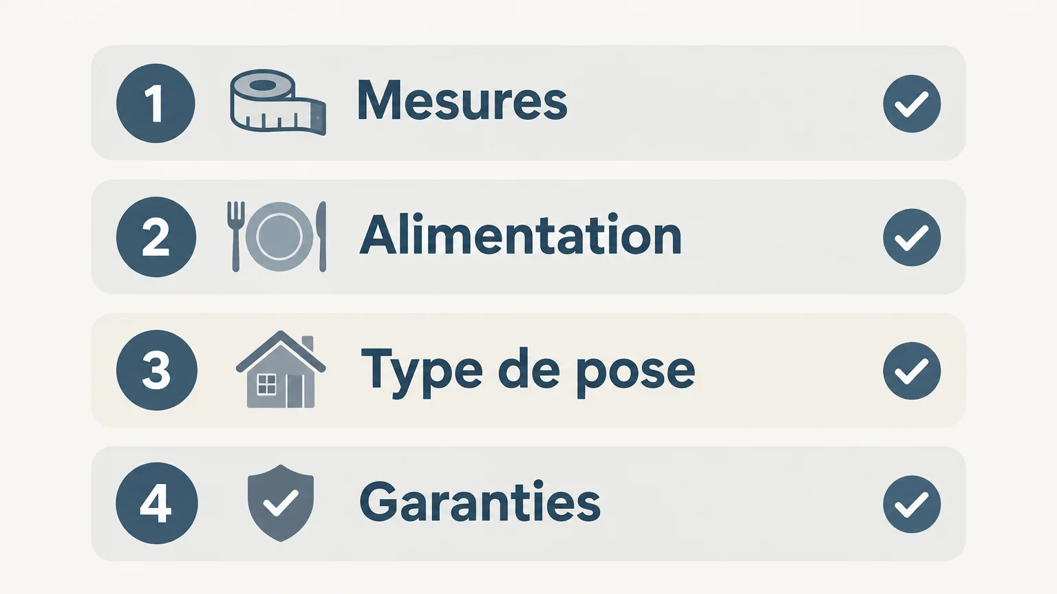 Checklist des éléments à comparer sur un devis de volet roulant électrique